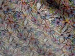 Pellame stampa floreale per Artigianato
