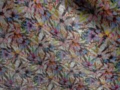 Pellame stampa floreale per Artigianato