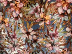 Pellame stampa floreale per Artigianato - FA7