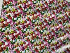 Pellame stampa floreale per Artigianato – FA8