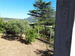 terreno con casa in costruzione