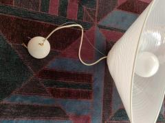 Lampadario a campana vetro murano