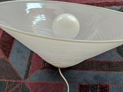 Lampadario a campana vetro murano