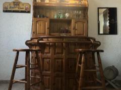 mobili bar tavernetta legno massiccio