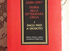 Albin Lesky -.Storia della letteratura greca (3volumi)