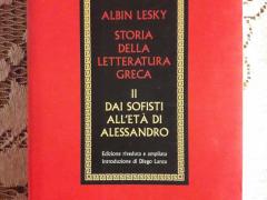 Albin Lesky -.Storia della letteratura greca (3volumi)