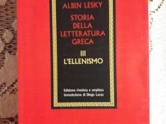 Albin Lesky -.Storia della letteratura greca (3volumi)