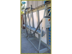 SEZIONATRICE VERTICALE CON INCISORE USATA PER LEGNO COD.M001