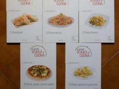 La grande scuola di cucina, 5 libri + 10 DVD Mondadori ricette