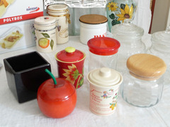 Contenitore alimenti pasta riso biscotti pane caffè Vergnano Bontadi ecc