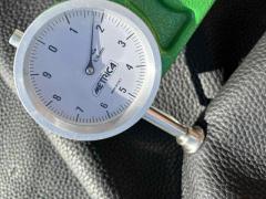 Scampolo pelle vitello nero bottalato