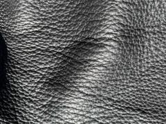 Scampolo pelle vitello nero bottalato