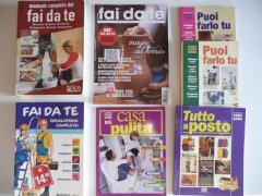 Riviste FAI DA TE RECUPERO RICICLO RESTAURO creare casa giardino ecc.