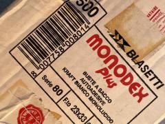 500 Buste Blasetti Monodex Plus 23X33 strip bianco