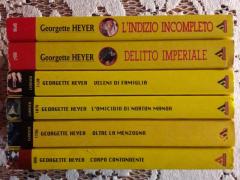 21 romanzi di  Georgette Heyer,Rex Stout ,Stuart Palmer