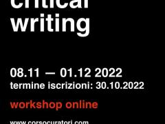 Workshop in Critical Writing