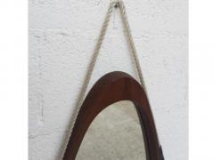 SPECCHIO TEAK ROMBO
