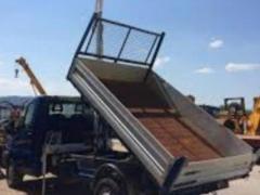 Ducato o Dailly  con gru con cassone ribaltabile