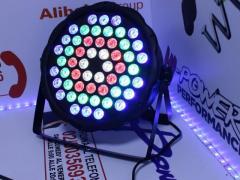 Faro rgb 54 led alta luminosità