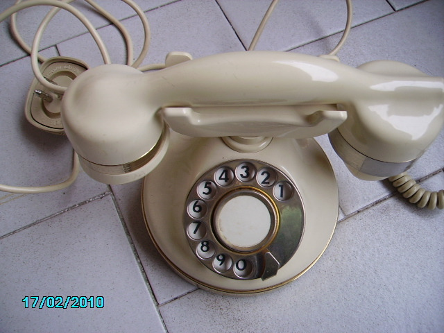 Vintage Telefono fisso in bachelite - 1/2