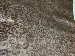 Scampolo pelle a vacchetta vinaccia