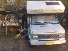 camper mansardato vintage