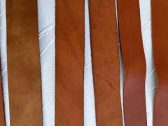 Strisce pelle vegetale per tracolle borse
