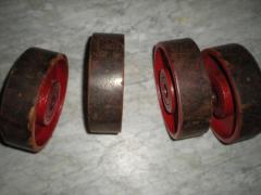 Ruote ferro pieno 130x40