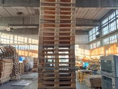 Bancali in legno usati da 120 per 80 epal