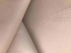 Pelle nappa rosa ambra per artigianato