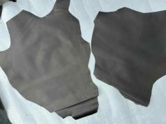 Pelle canguro fodera interna liscia colore nero