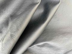 Pelle canguro fodera bottalata colore nero