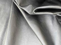 Pelle nappa nera per artigianato