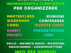 SALA MULTIUSO insonorizzata | per corsi, workshop, masterclass