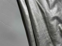 Pelle laminata argento per artigianato