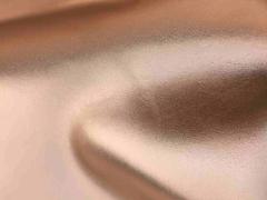 Pelle laminata colore rame per artigianato