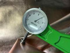 Pelle laminata colore rame per artigianato