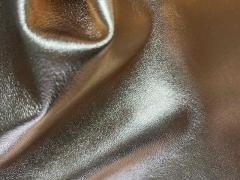 Pelle laminata nappa colore rame