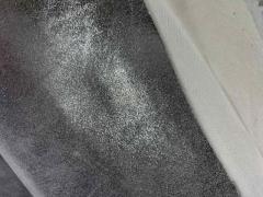 Pellame diamantato accoppiato per calzature