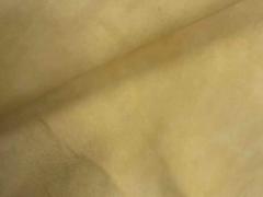 Pelle camoscio giallo per artigianato
