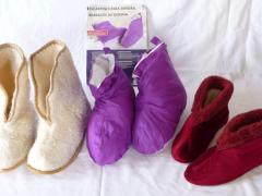 Pantofole scalda piedi 37 38 Babbucce Stock 3 paia
