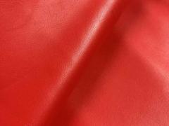 Pelle fodera interna colore rosso per artigianato