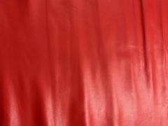 Pelle fodera interna colore rosso per artigianato