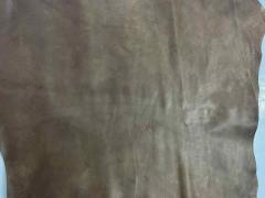 Pelle fodera interna color tabacco naturale