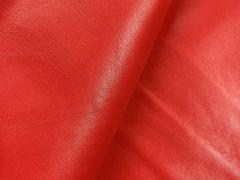 Pelle fodera interna colore rosso per artigianato