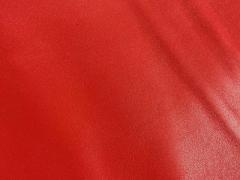 Pelle fodera interna colore rosso per artigianato