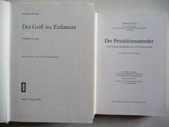 6 Libri geologia minerali fossili rocce in tedesco stock