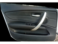 Sedili interno in pelle nera BMW serie 1 E87