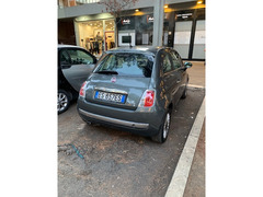 vendesi fiat 500 lounge, grigio metallizzato