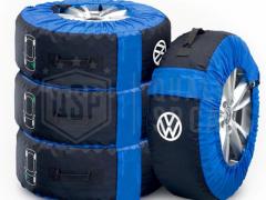 Borse Copri Ruote VW Amarok ORIGINALI con Logo, Porta Pneumatici 14"-18" | Stoccaggio Gomme Garage